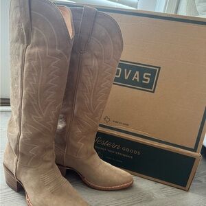 Tecovas Women's Tan Cowboy Boots